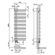 Полотенцесушитель электрический Zehnder Yucca asymmetric YAECL-130-50/RD (DBM) левый